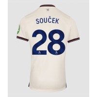 Echipament fotbal West Ham United Tomas Soucek #28 Tricou Deplasare 2025-26 maneca scurta