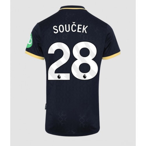 Echipament fotbal West Ham United Tomas Soucek #28 Tricou Treilea 2025-26 maneca scurta Echipament fotbal West Ham United Tomas Soucek #28 Tricou Treilea 2025-26 maneca scurta