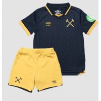 Echipament fotbal West Ham United Tomas Soucek #28 Tricou Treilea 2025-26 pentru copii maneca scurta (+ Pantaloni scurti)