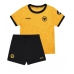 Echipament fotbal Wolves Fer Lopez #28 Tricou Acasa 2026-27 pentru copii maneca scurta (+ Pantaloni scurti)