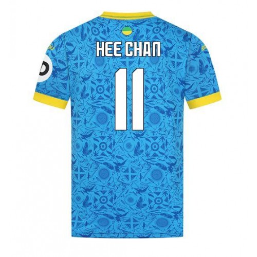 Echipament fotbal Wolves Hee-chan Hwang #11 Tricou Treilea 2025-26 maneca scurta Echipament fotbal Wolves Hee-chan Hwang #11 Tricou Treilea 2025-26 maneca scurta