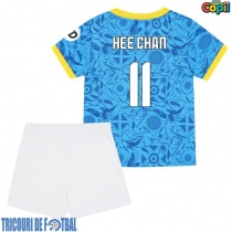 Echipament fotbal Wolves Hee-chan Hwang #11 Tricou Treilea 2025-26 pentru copii maneca scurta (+ Pantaloni scurti)