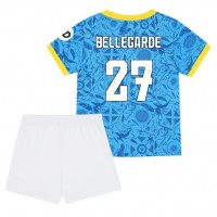 Echipament fotbal Wolves Jean-Ricner Bellegarde #27 Tricou Treilea 2025-26 pentru copii maneca scurta (+ Pantaloni scurti)