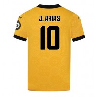 Echipament fotbal Wolves Jhon Arias #10 Tricou Acasa 2025-26 maneca scurta