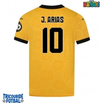 Echipament fotbal Wolves Jhon Arias #10 Tricou Acasa 2025-26 maneca scurta