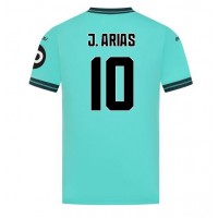 Echipament fotbal Wolves Jhon Arias #10 Tricou Deplasare 2025-26 maneca scurta