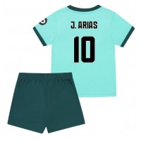 Echipament fotbal Wolves Jhon Arias #10 Tricou Deplasare 2025-26 pentru copii maneca scurta (+ Pantaloni scurti)