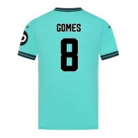 Echipament fotbal Wolves Joao Gomes #8 Tricou Deplasare 2025-26 maneca scurta