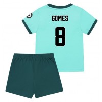 Echipament fotbal Wolves Joao Gomes #8 Tricou Deplasare 2025-26 pentru copii maneca scurta (+ Pantaloni scurti)