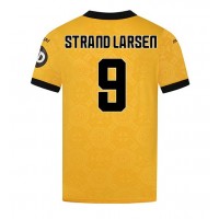 Echipament fotbal Wolves Jorgen Strand Larsen #9 Tricou Acasa 2025-26 maneca scurta