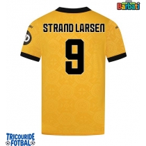 Echipament fotbal Wolves Jorgen Strand Larsen #9 Tricou Acasa 2025-26 maneca scurta