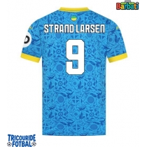 Echipament fotbal Wolves Jorgen Strand Larsen #9 Tricou Treilea 2025-26 maneca scurta