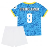 Echipament fotbal Wolves Jorgen Strand Larsen #9 Tricou Treilea 2025-26 pentru copii maneca scurta (+ Pantaloni scurti)