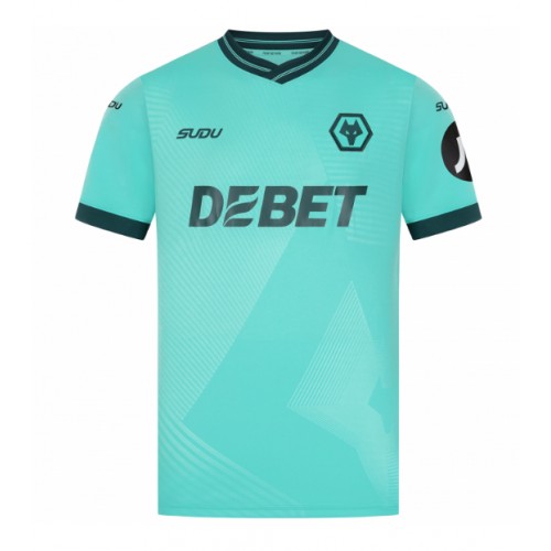 Echipament fotbal Wolves Rodrigo Gomes #21 Tricou Deplasare 2025-26 maneca scurta Echipament fotbal Wolves Rodrigo Gomes #21 Tricou Deplasare 2025-26 maneca scurta