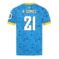 Echipament fotbal Wolves Rodrigo Gomes #21 Tricou Treilea 2025-26 maneca scurta