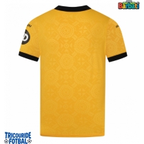 Echipament fotbal Wolves Tricou Acasa 2025-26 maneca scurta