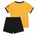 Echipament fotbal Wolves Tricou Acasa 2025-26 pentru copii maneca scurta (+ Pantaloni scurti)