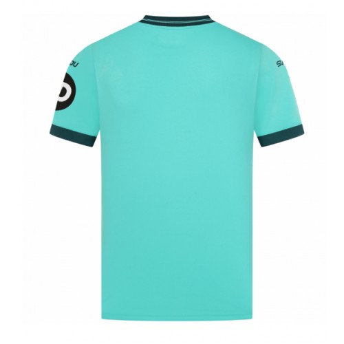 Echipament fotbal Wolves Tricou Deplasare 2025-26 maneca scurta Echipament fotbal Wolves Tricou Deplasare 2025-26 maneca scurta