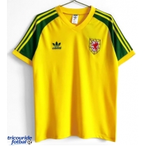 Echipament fotbal Țara Galilor 1980-1982 Tricou Retro Deplasare maneca scurta