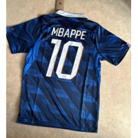 Echipament fotbal Franța Kylian Mbappe #10 Tricou Acasa Mondial 2026 pentru copii maneca scurta (+ Pantaloni scurti)