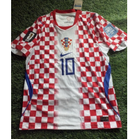 Echipament fotbal Croația Luka Modric #10 Tricou Acasa Mondial 2026 maneca scurta